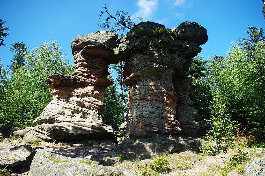 Sentiers Plaisir : Jardin des Fées, Porte de Pierre, Rocher de Mutzig