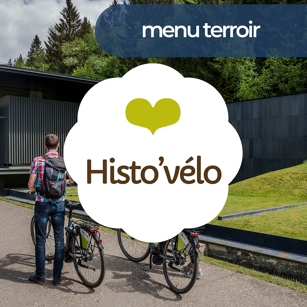 Journée Histo Vélo menu terroir - restaurant au choix - Carte cadeau 57 €