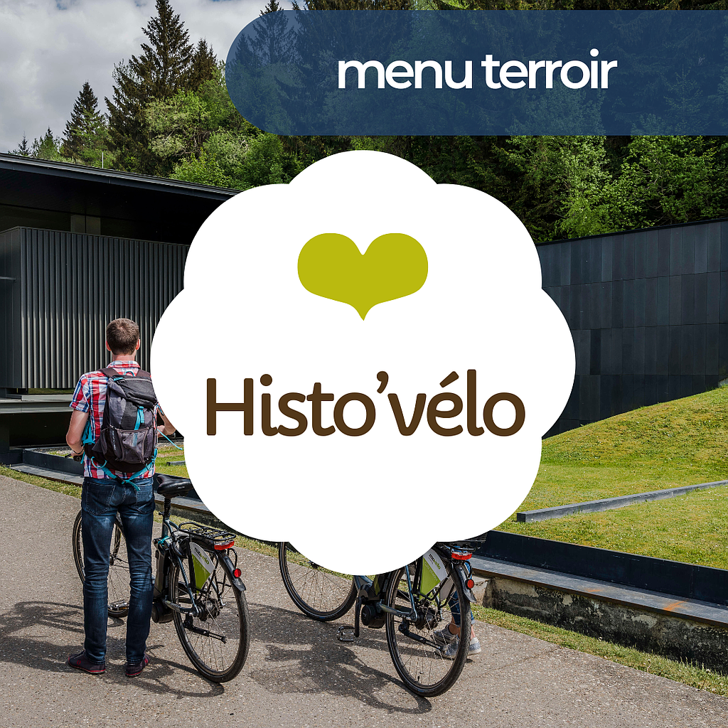 Journée Histo Vélo menu terroir - restaurant au choix - Carte cadeau 59 €