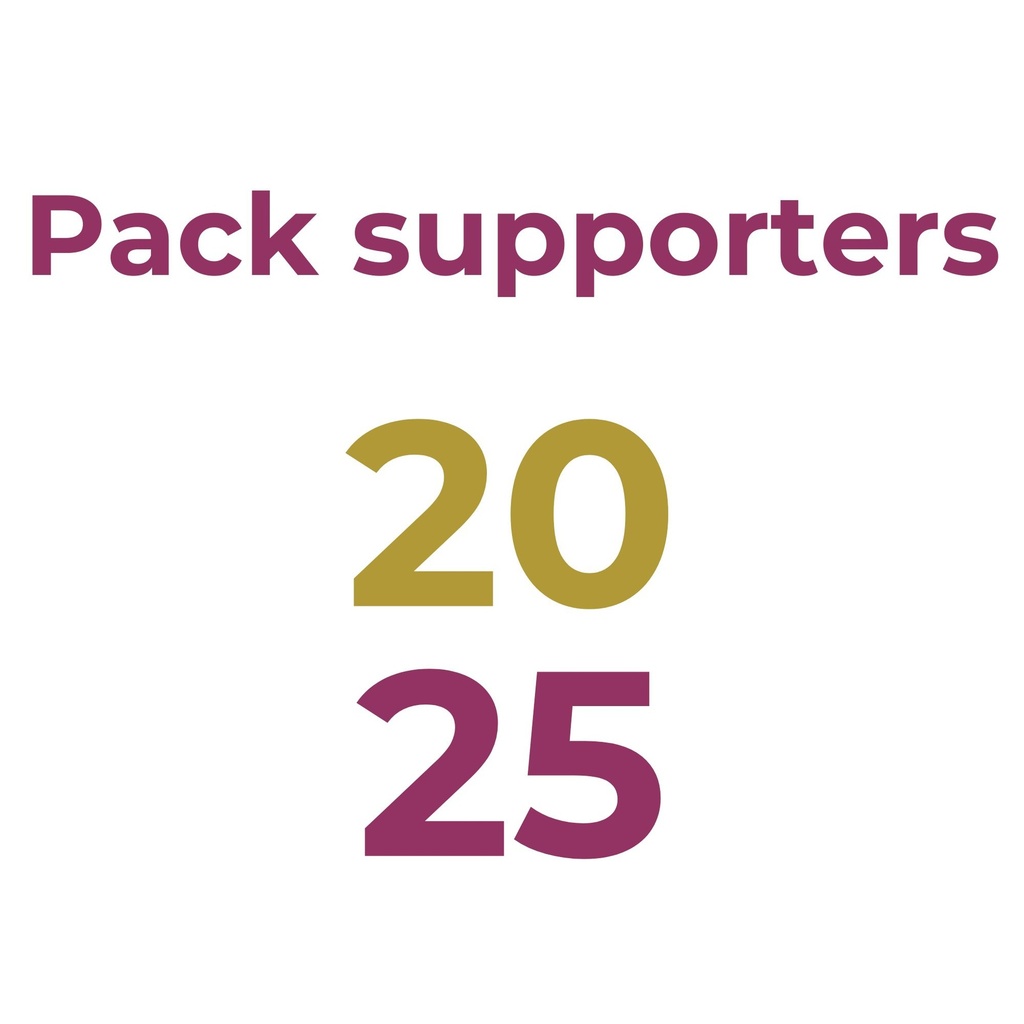 Adhésion Pack supporters 2025