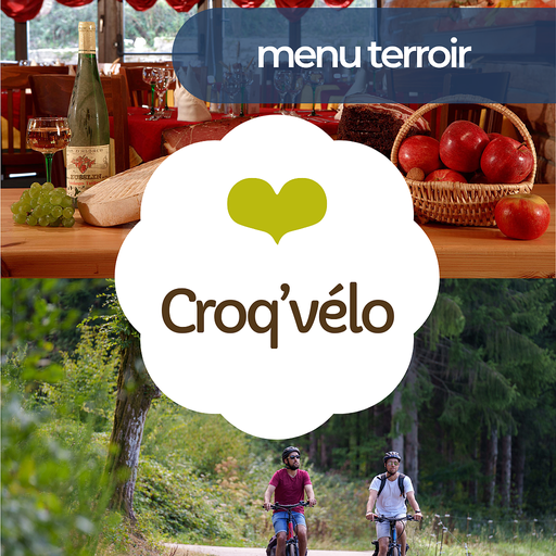 Journée Croq'vélo menu Terroir - restaurant au choix - Carte cadeau 42 €