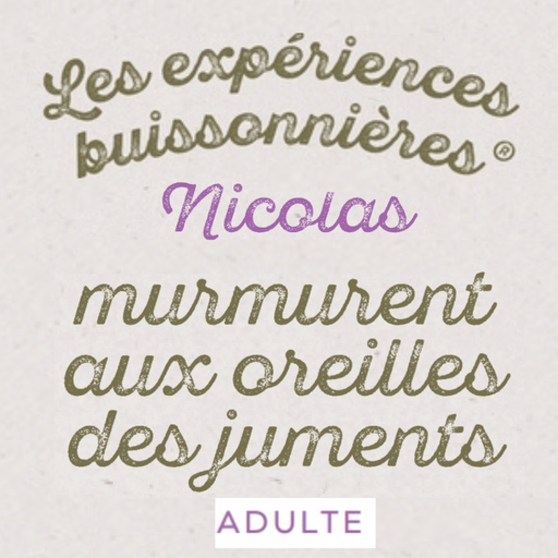 Nicolas murmure aux oreilles des juments - Carte cadeau adulte 10€